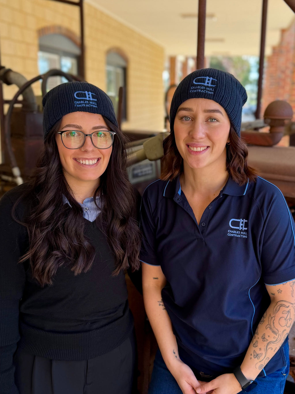 Unisex Navy Beanie