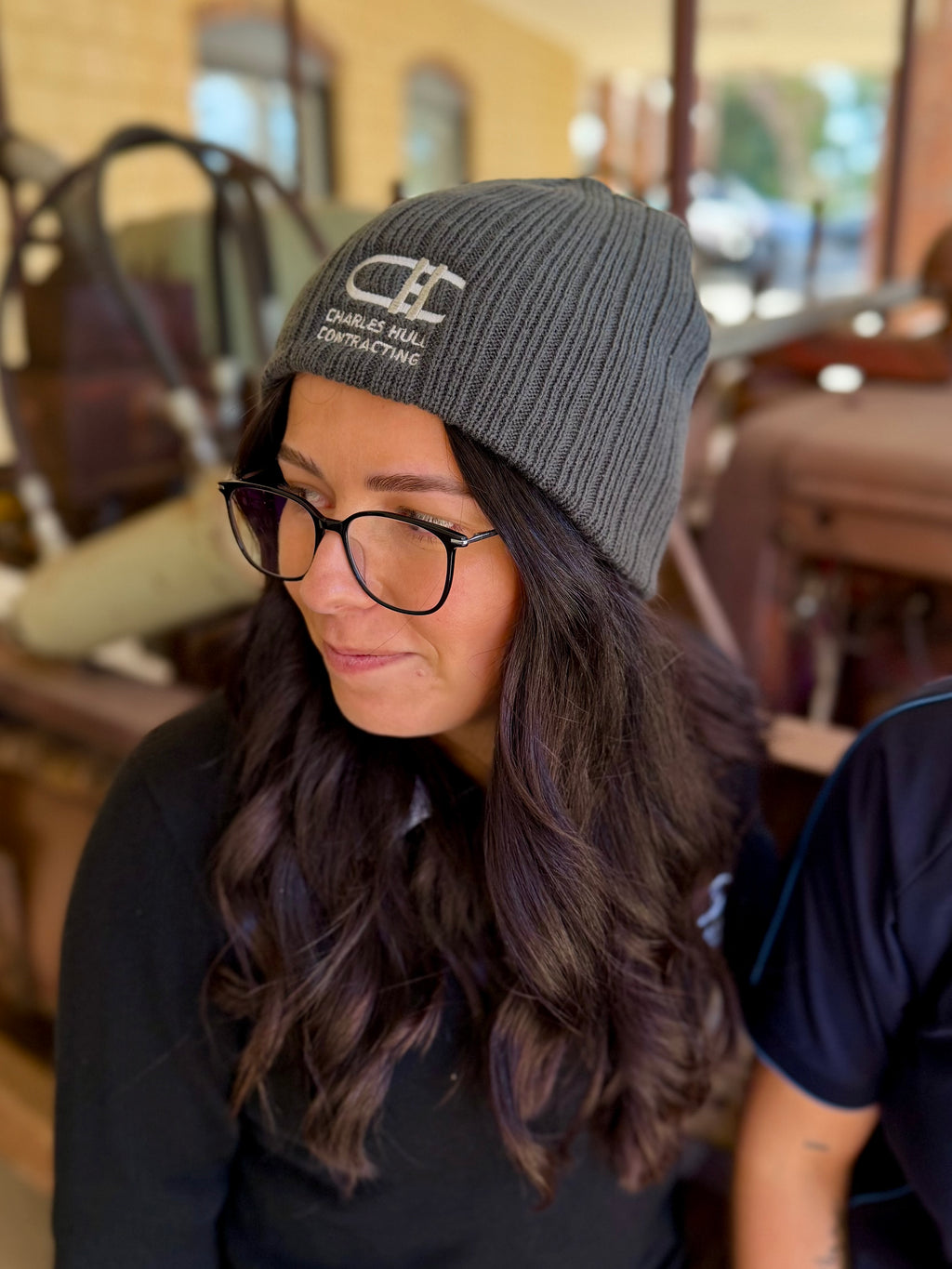 Unisex Charcoal Beanie
