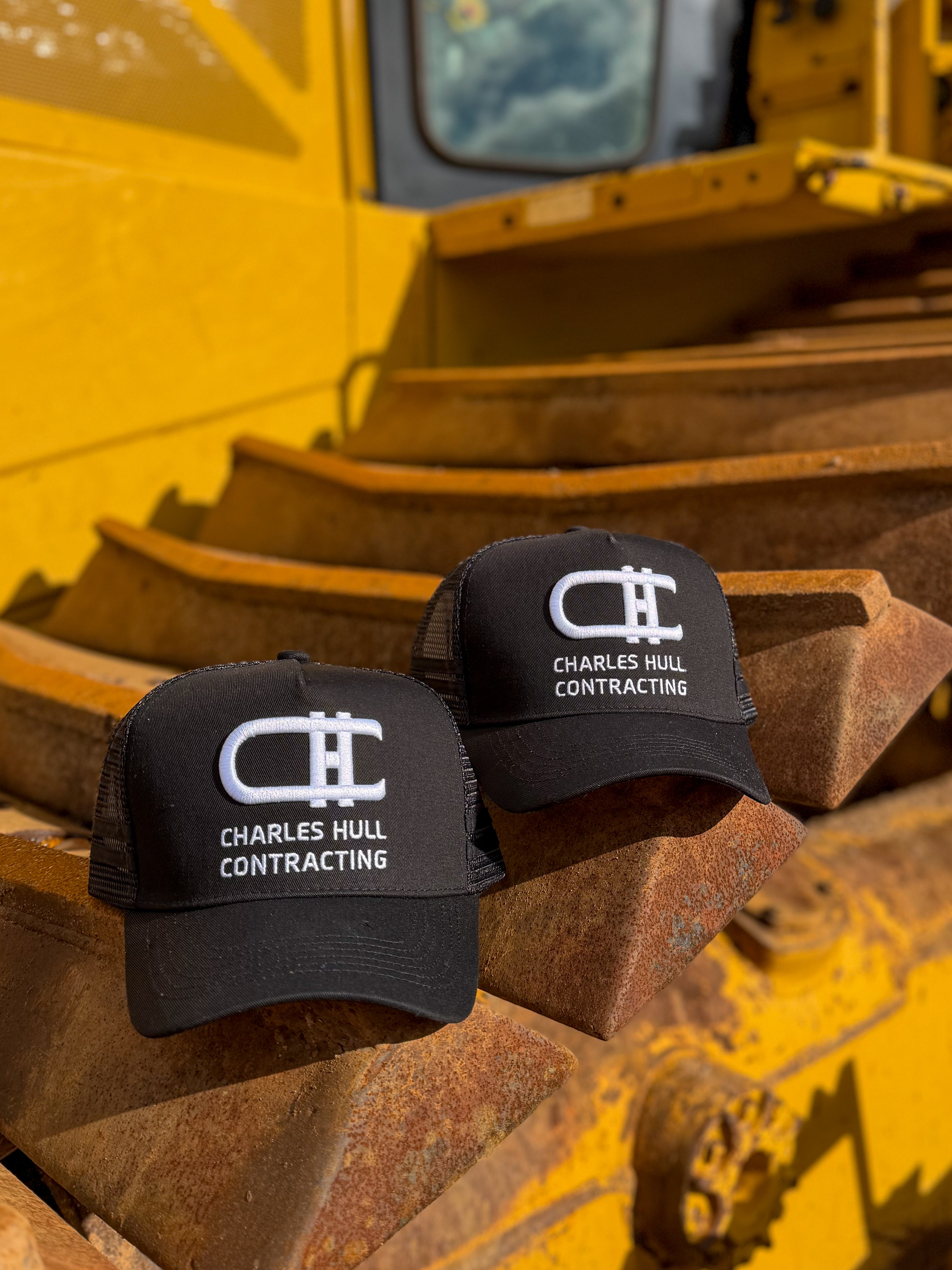 CHC Black Trucker Adult Cap
